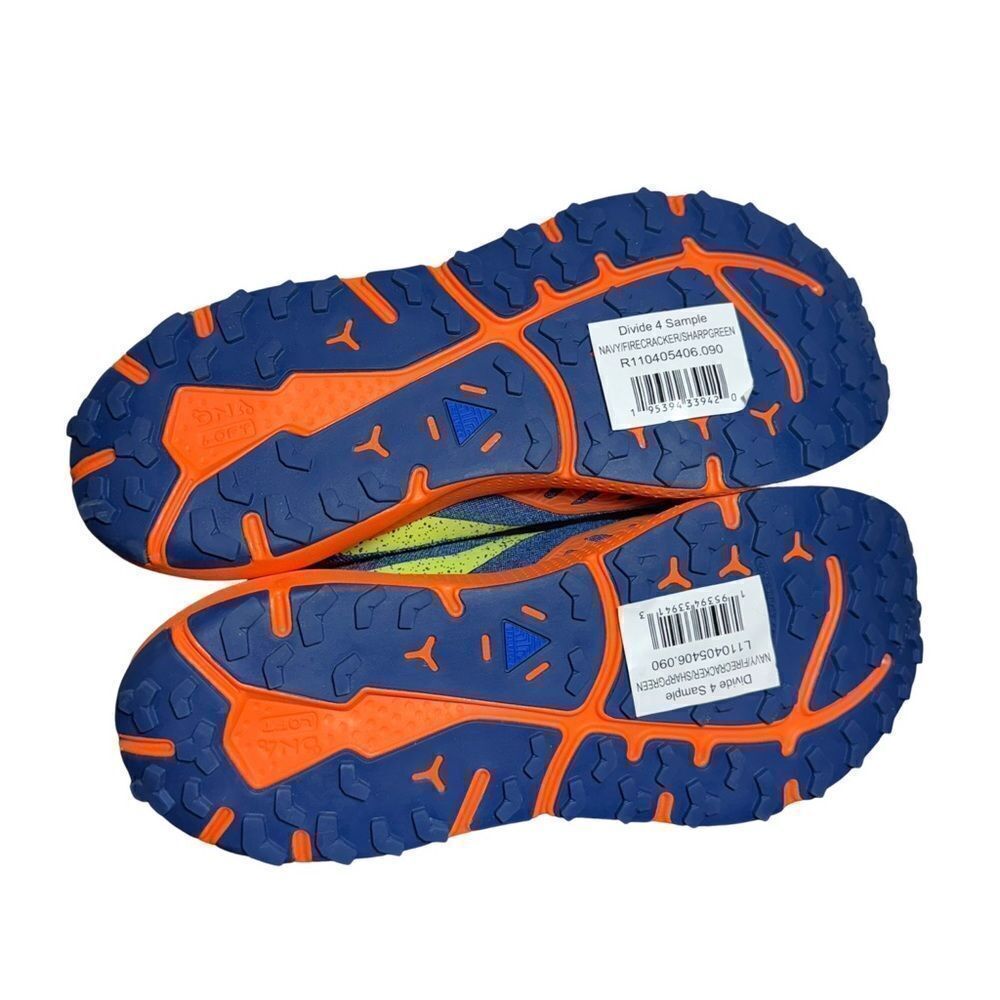 Men’s brooks divide 4 athletic trail hiking shoes size 9 blue - Picture 5 of 5